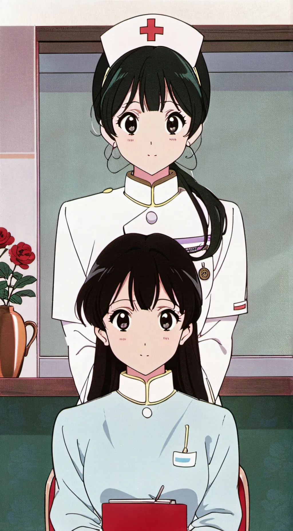 ai character: Mimim Nurse (1) background