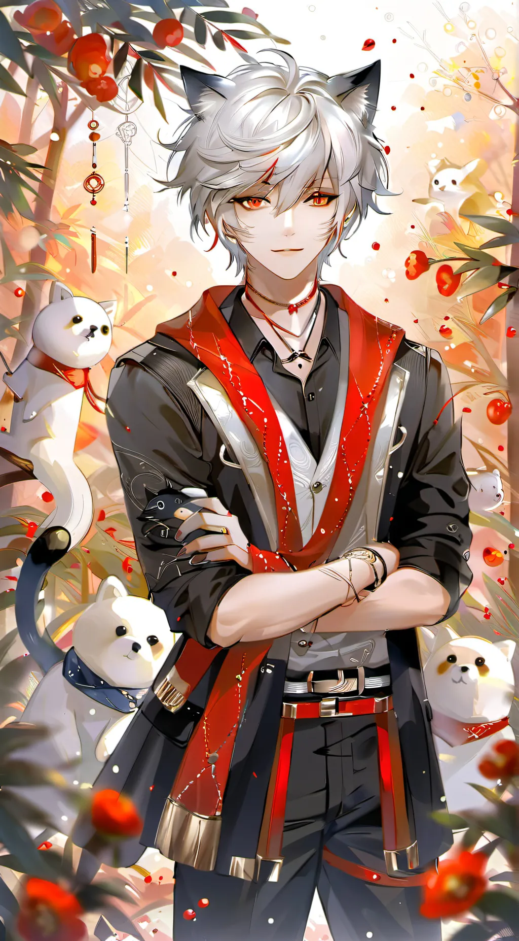 ai character: Radd background