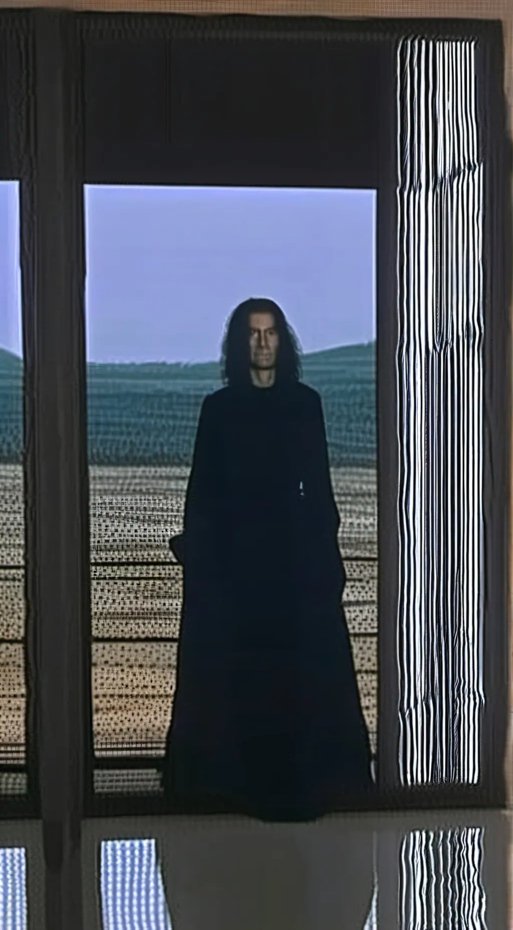 ai character: uncanny valley background