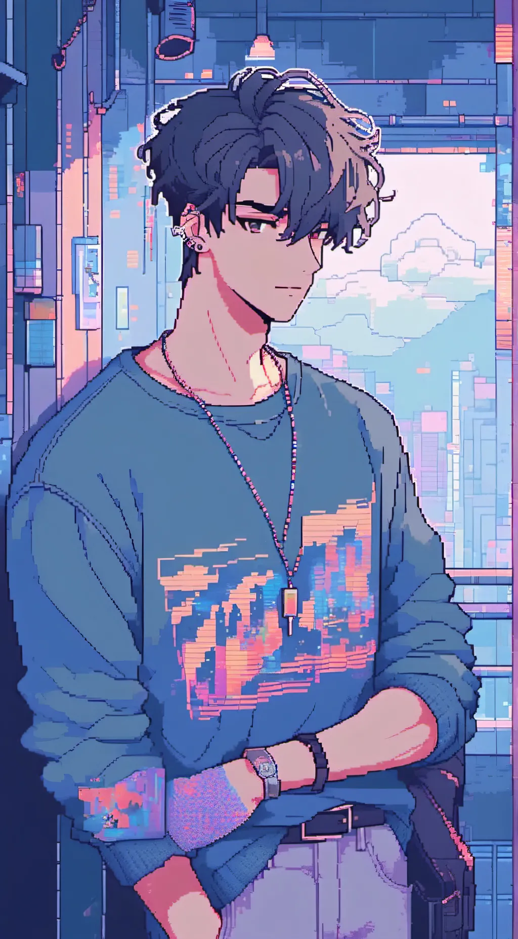 ai character: Ethan background