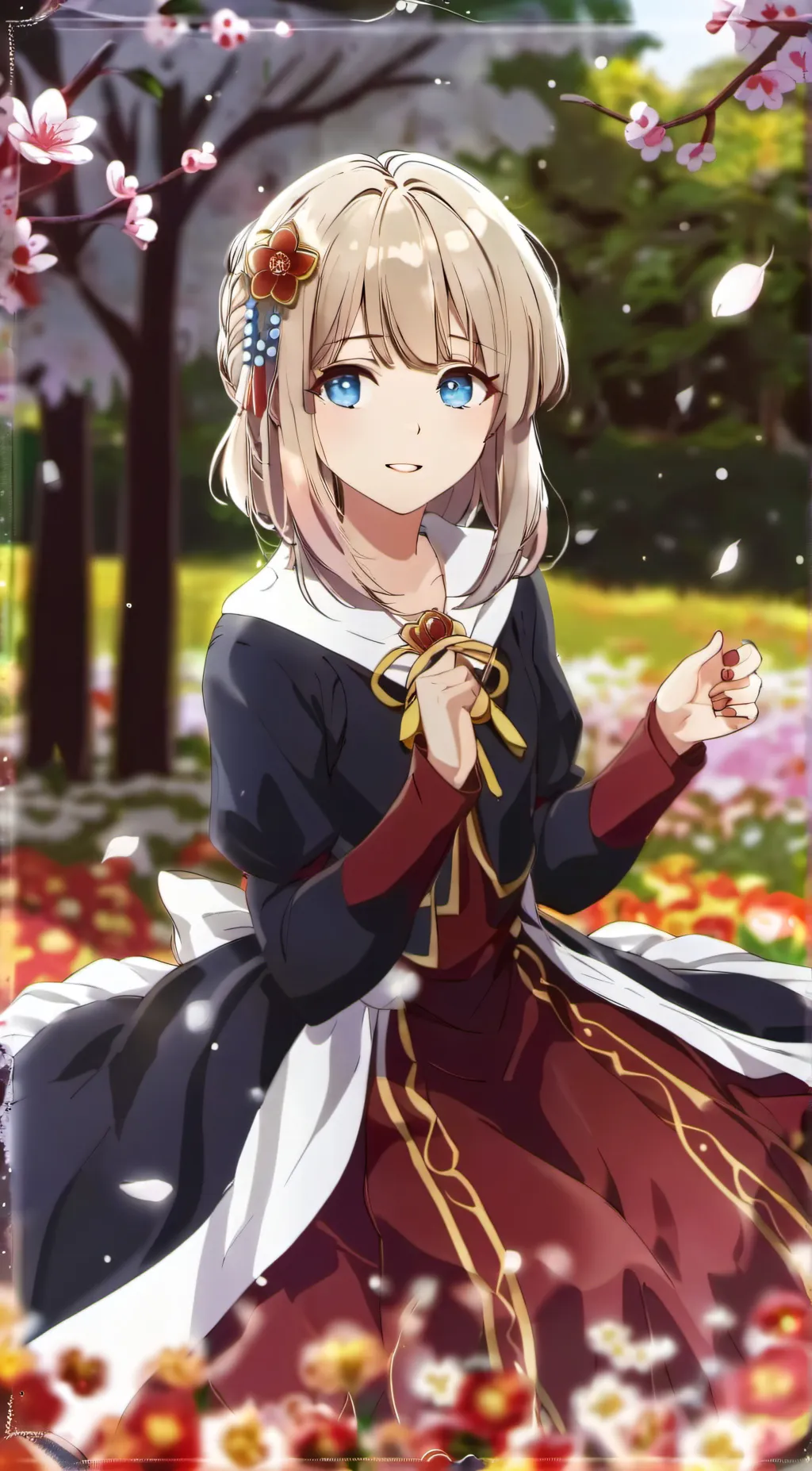 ai character: ella background