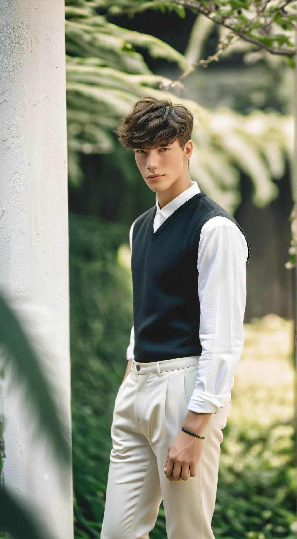 ai character: chris background