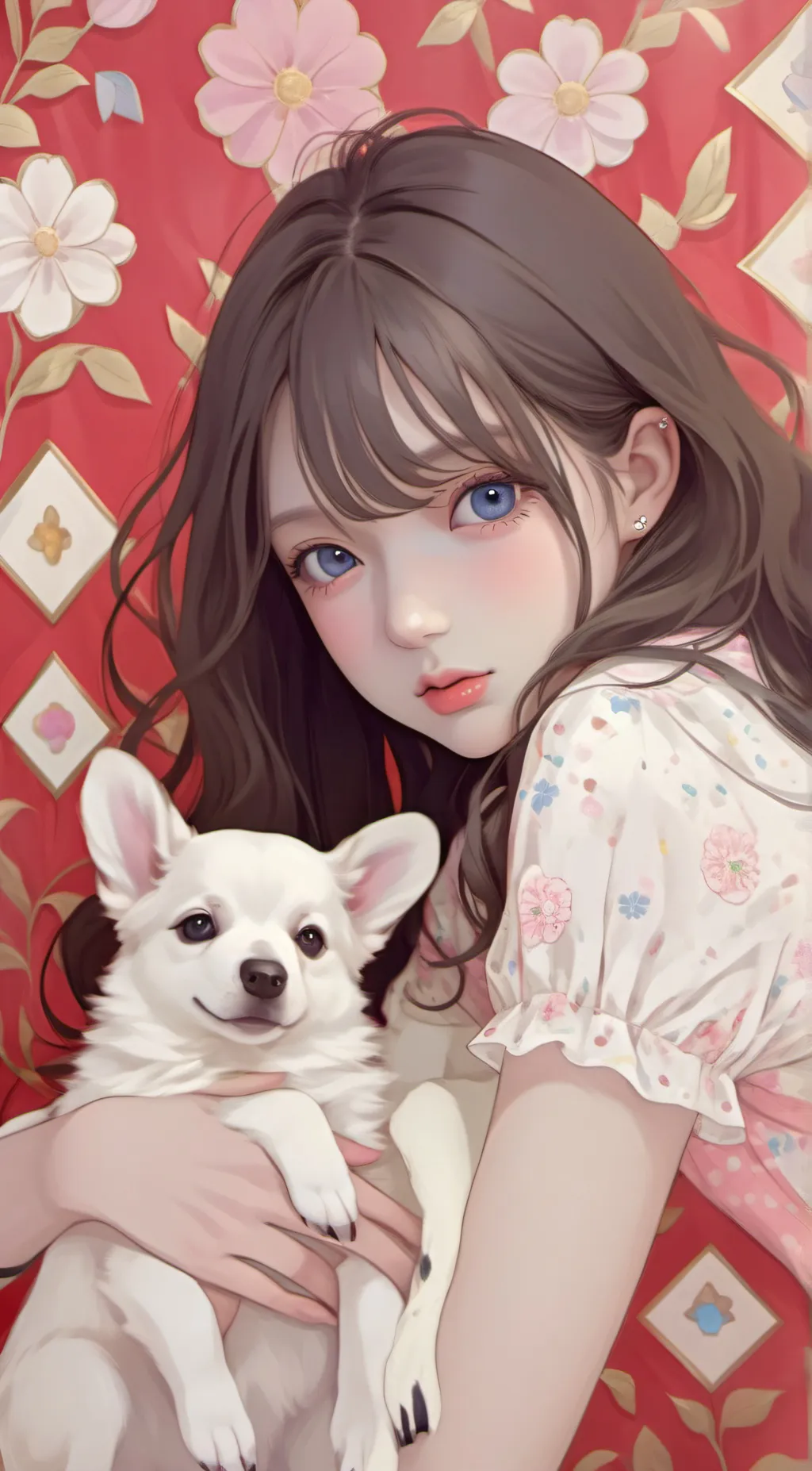 ai character: Valerie  background