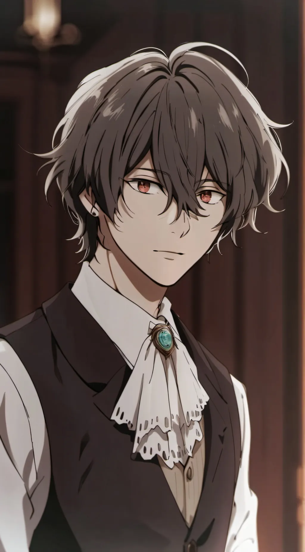 ai character: Osamu Dazai background