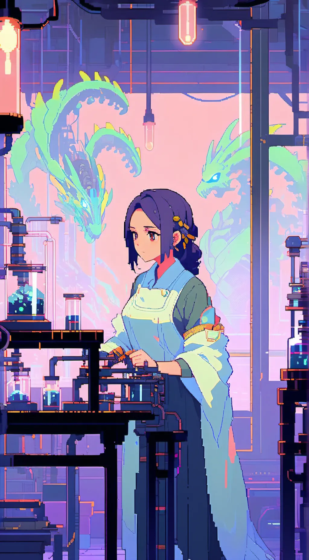 ai character: Delilah  background