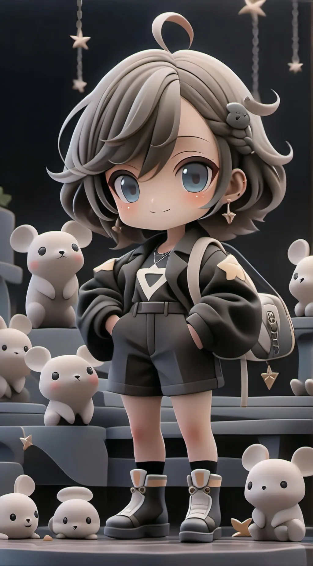 ai character: flo background