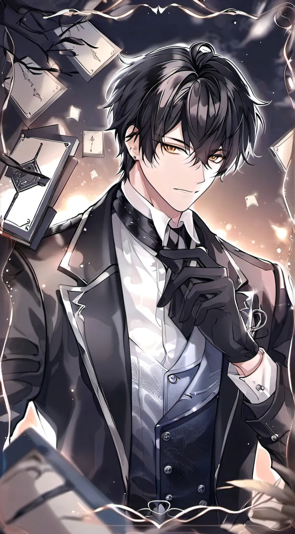 ai character: Melvin background