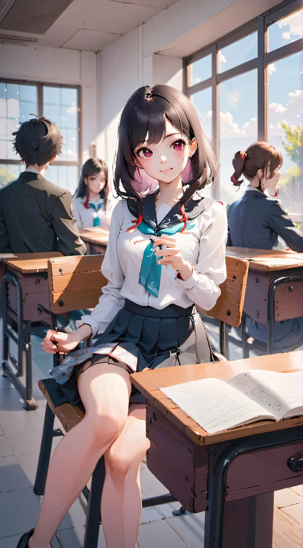 ai character: Amy background