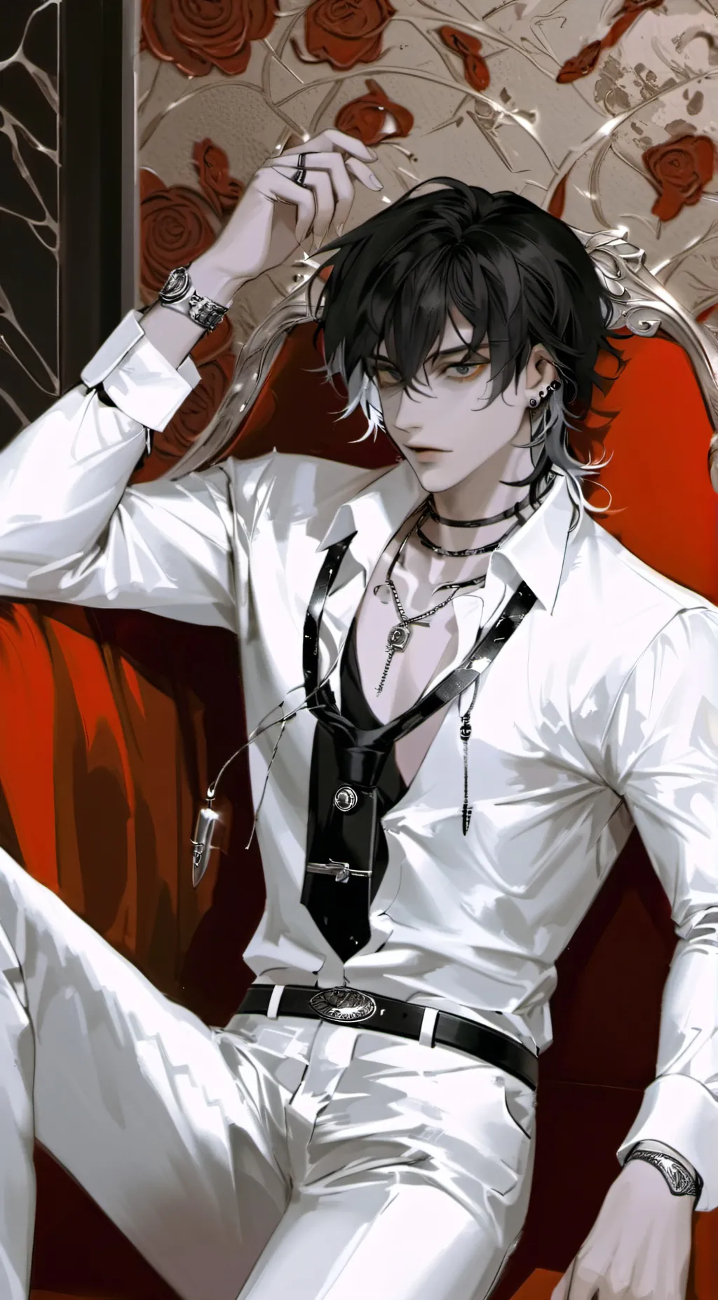 ai character: ☆°Axel•☆ background