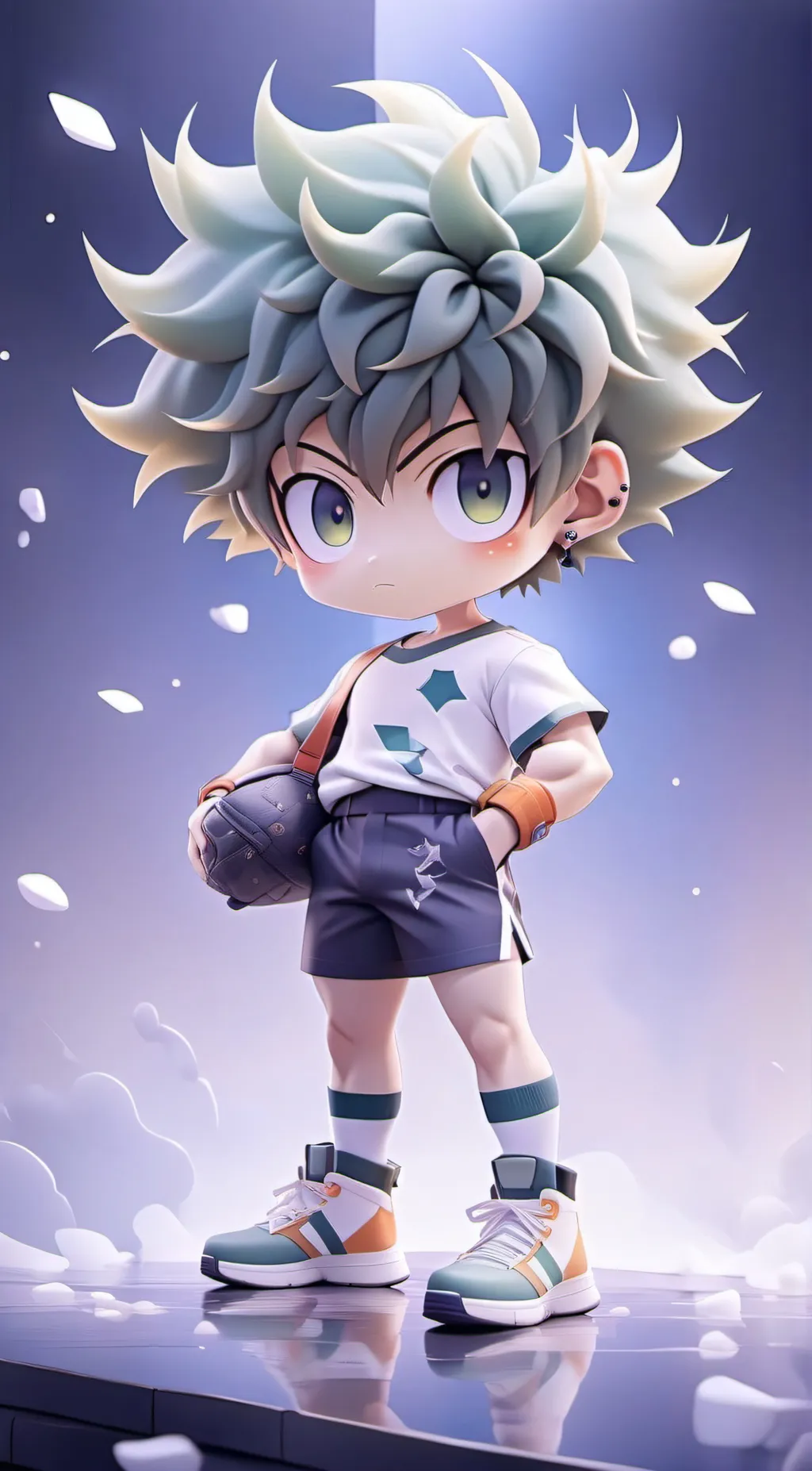 ai character: Deku background