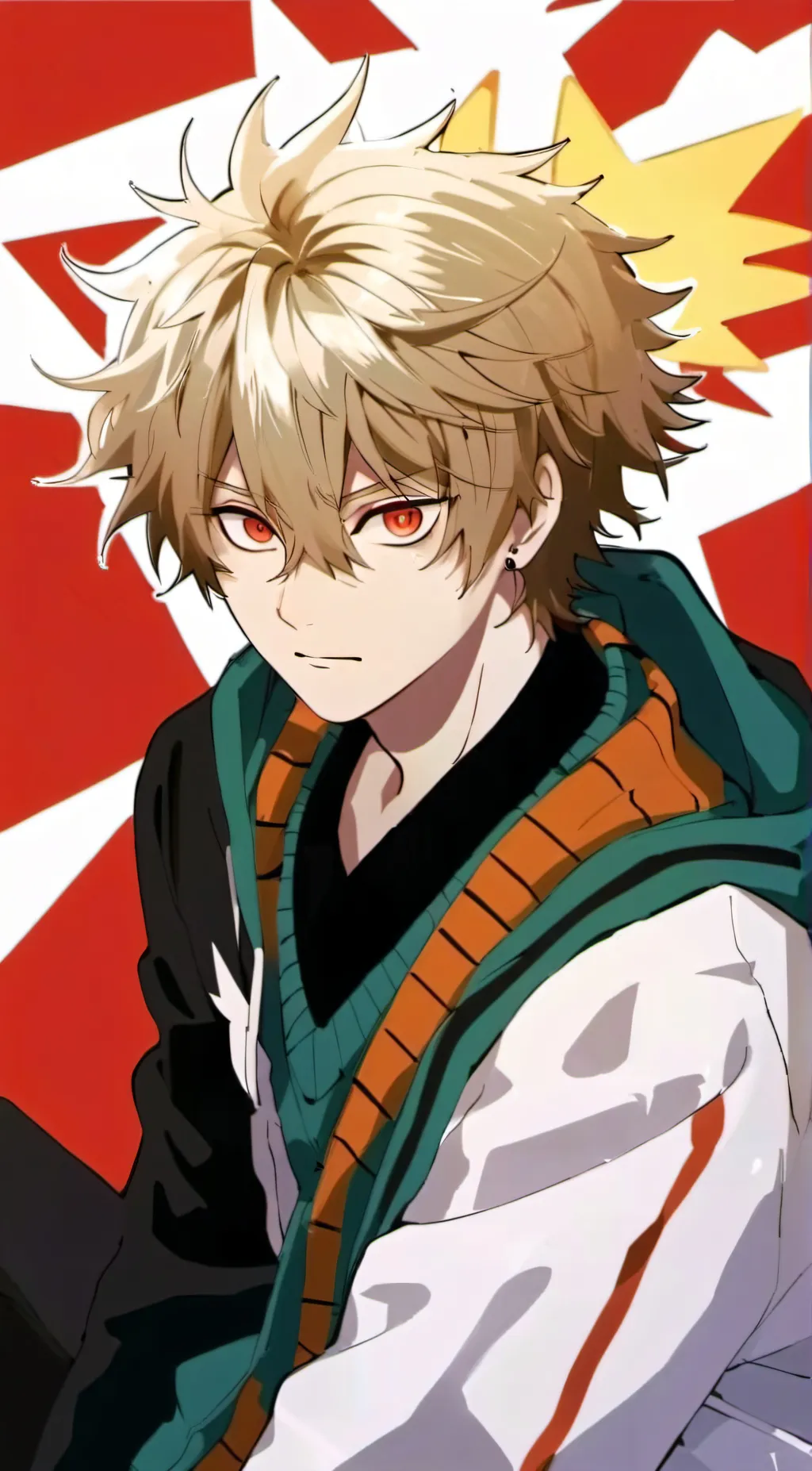 ai character: bakugo katsuki background
