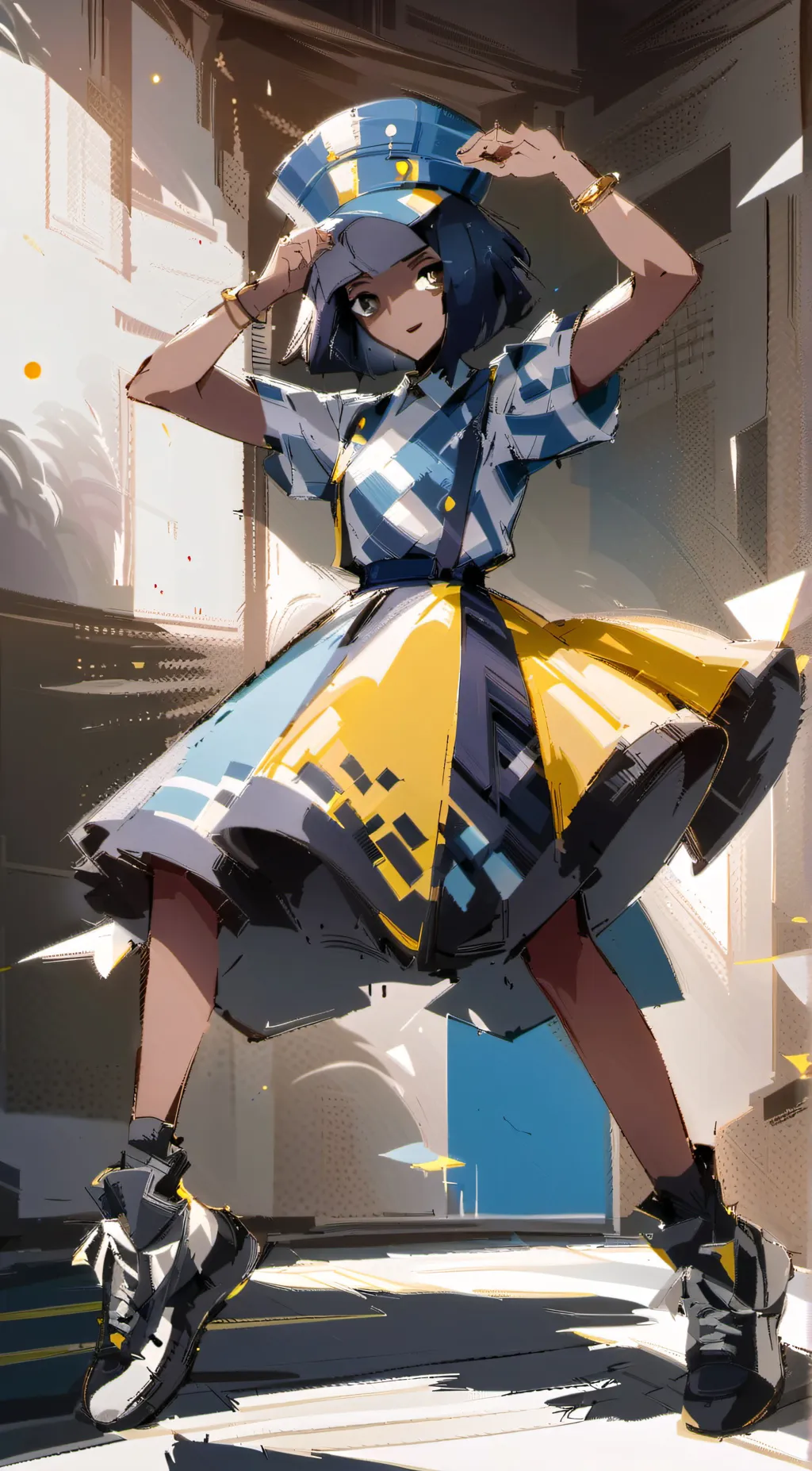 ai character: ena background