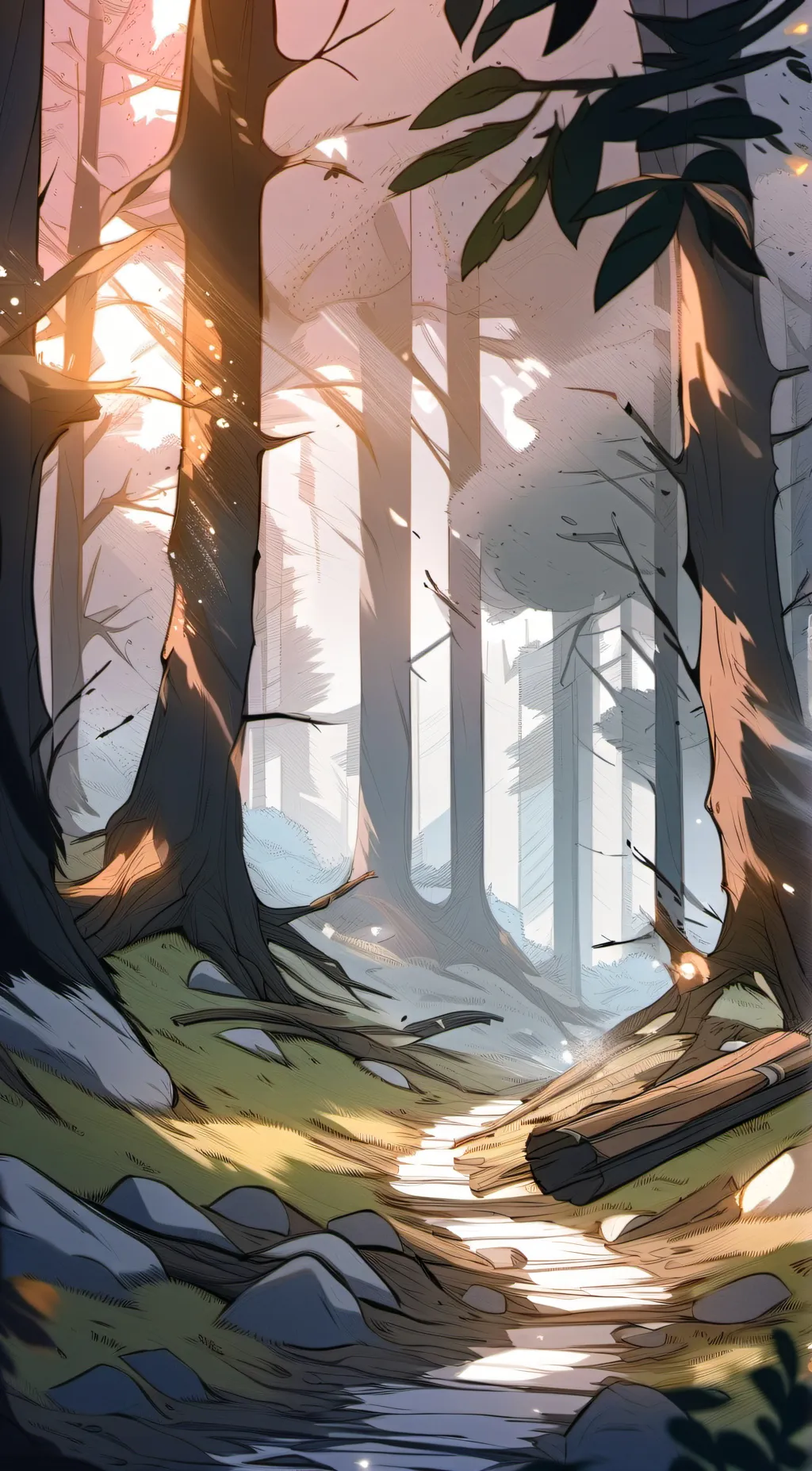 ai character: ☆ForestOfMagic☆ background