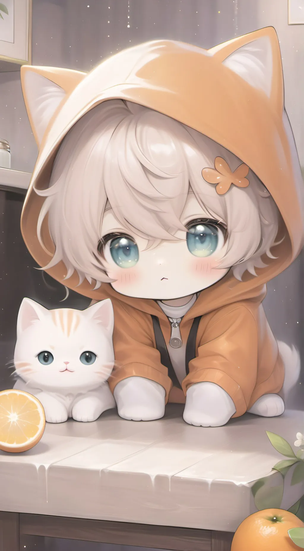 ai character: luca background