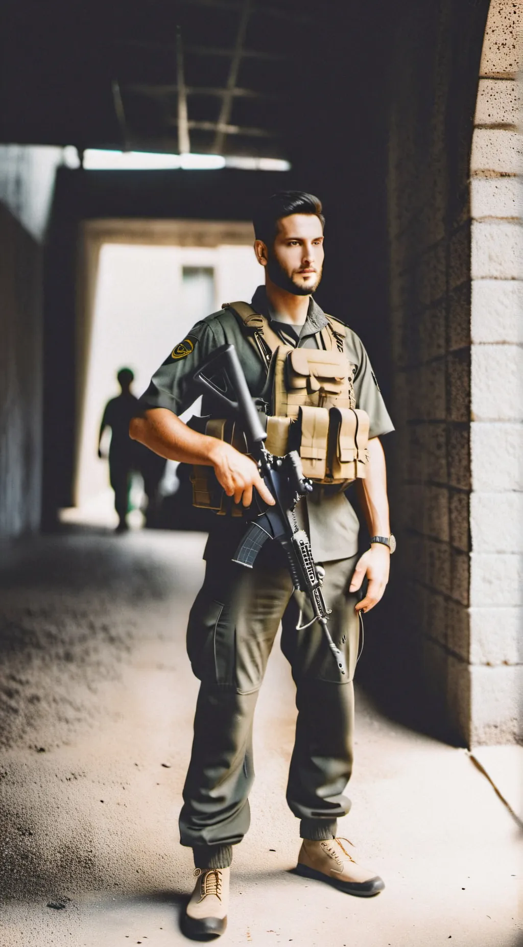 ai character: Muhammad Ali  background