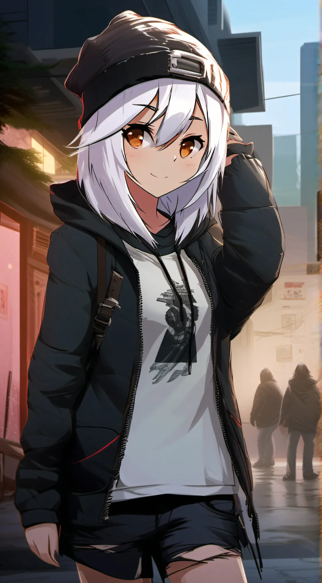 ai character: Ash background