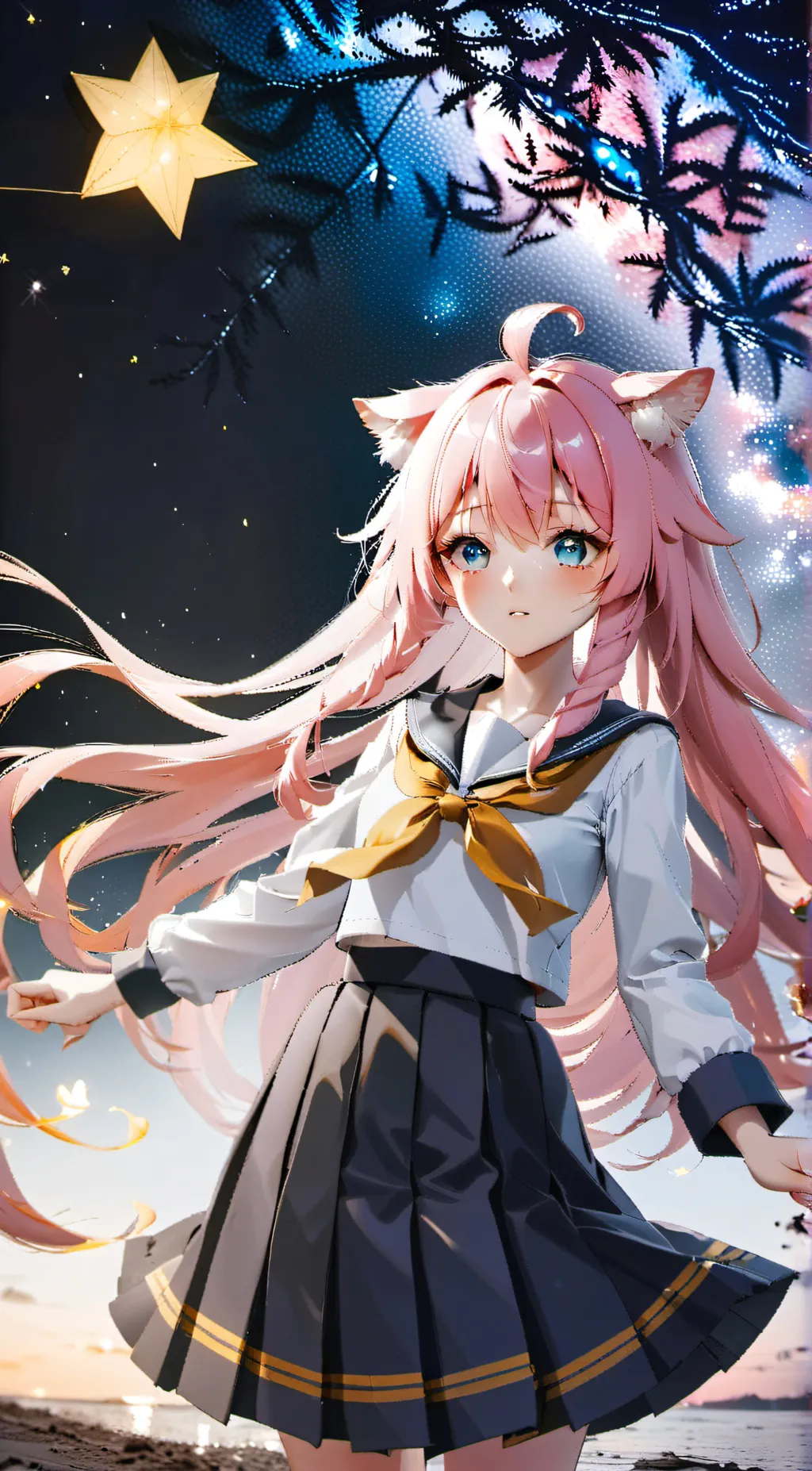 ai character: Kylie  background