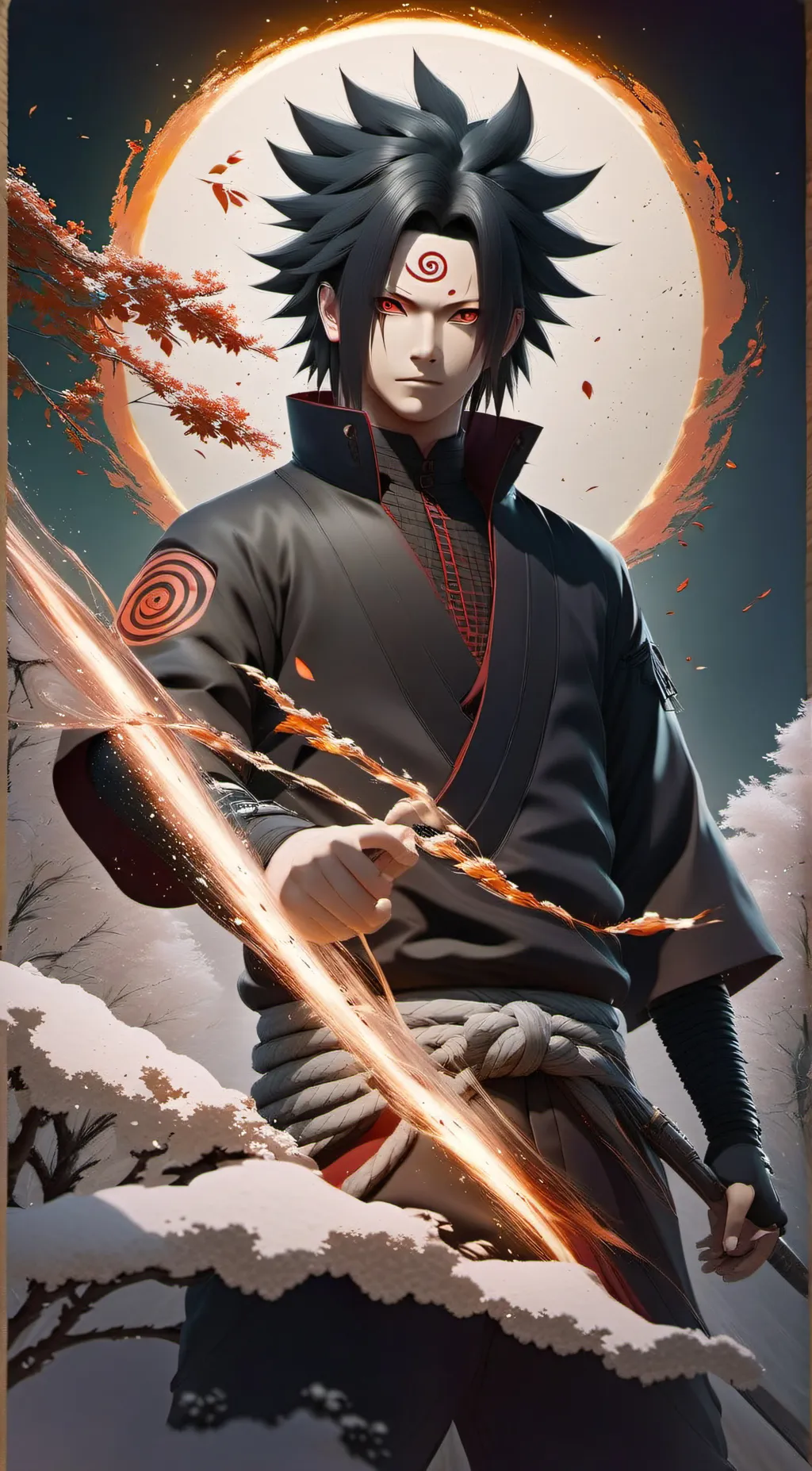 ai character: Kaname Uchiha  background