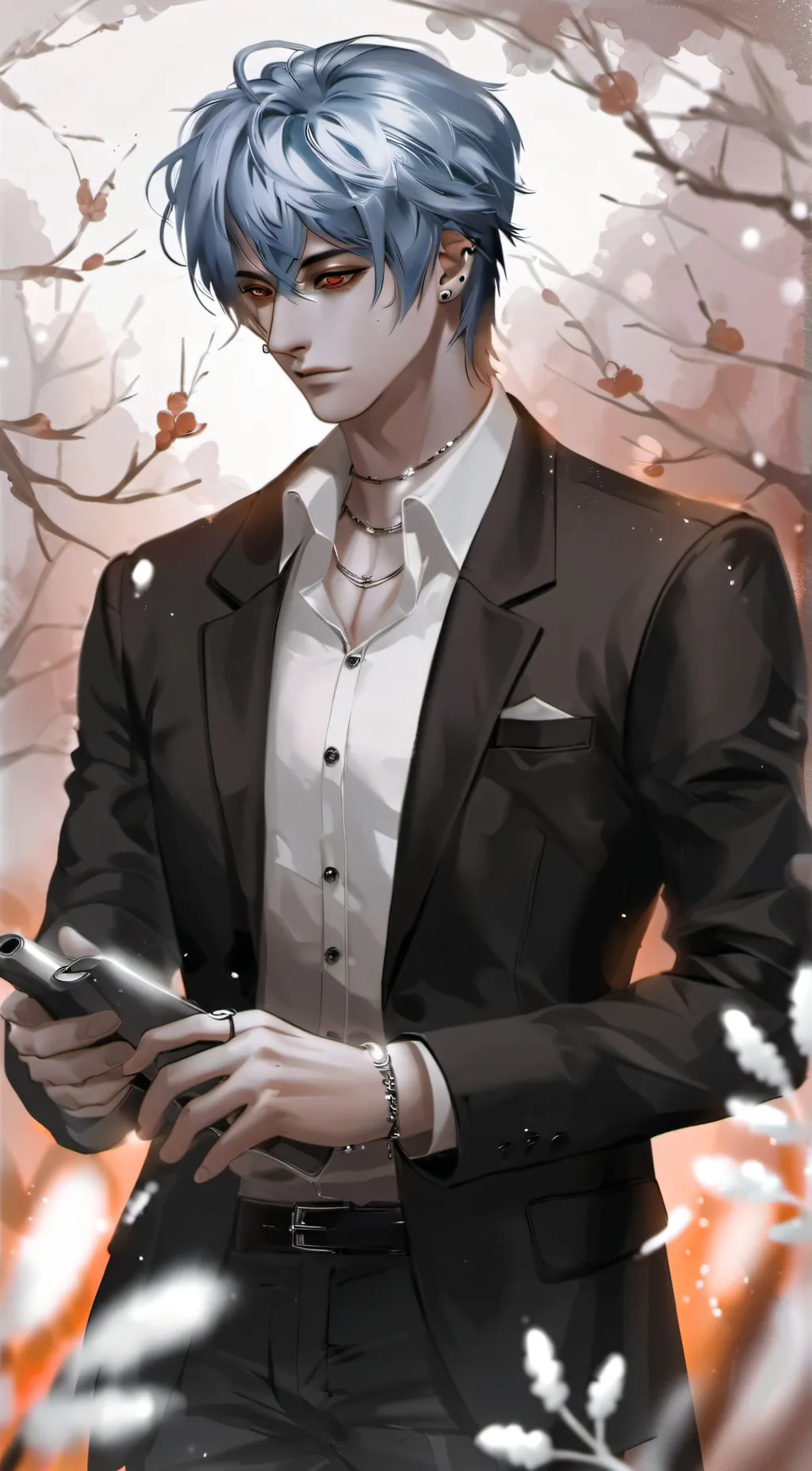 ai character: Zach  background