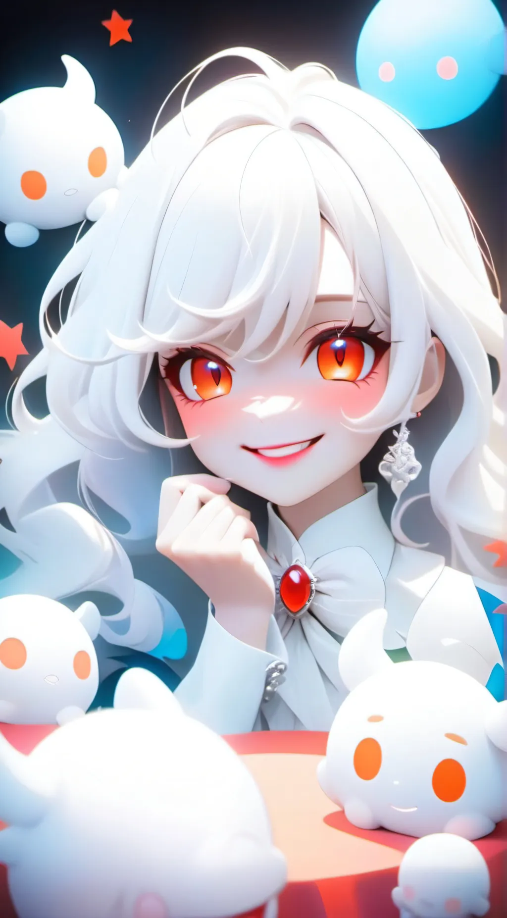 ai character: vampire background