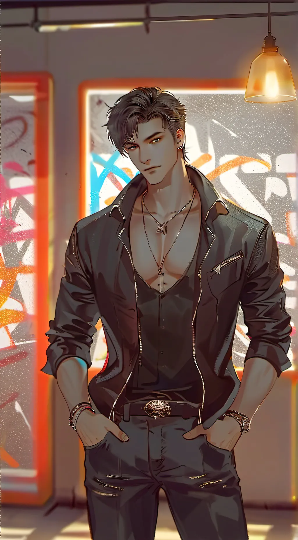 ai character: Michael background