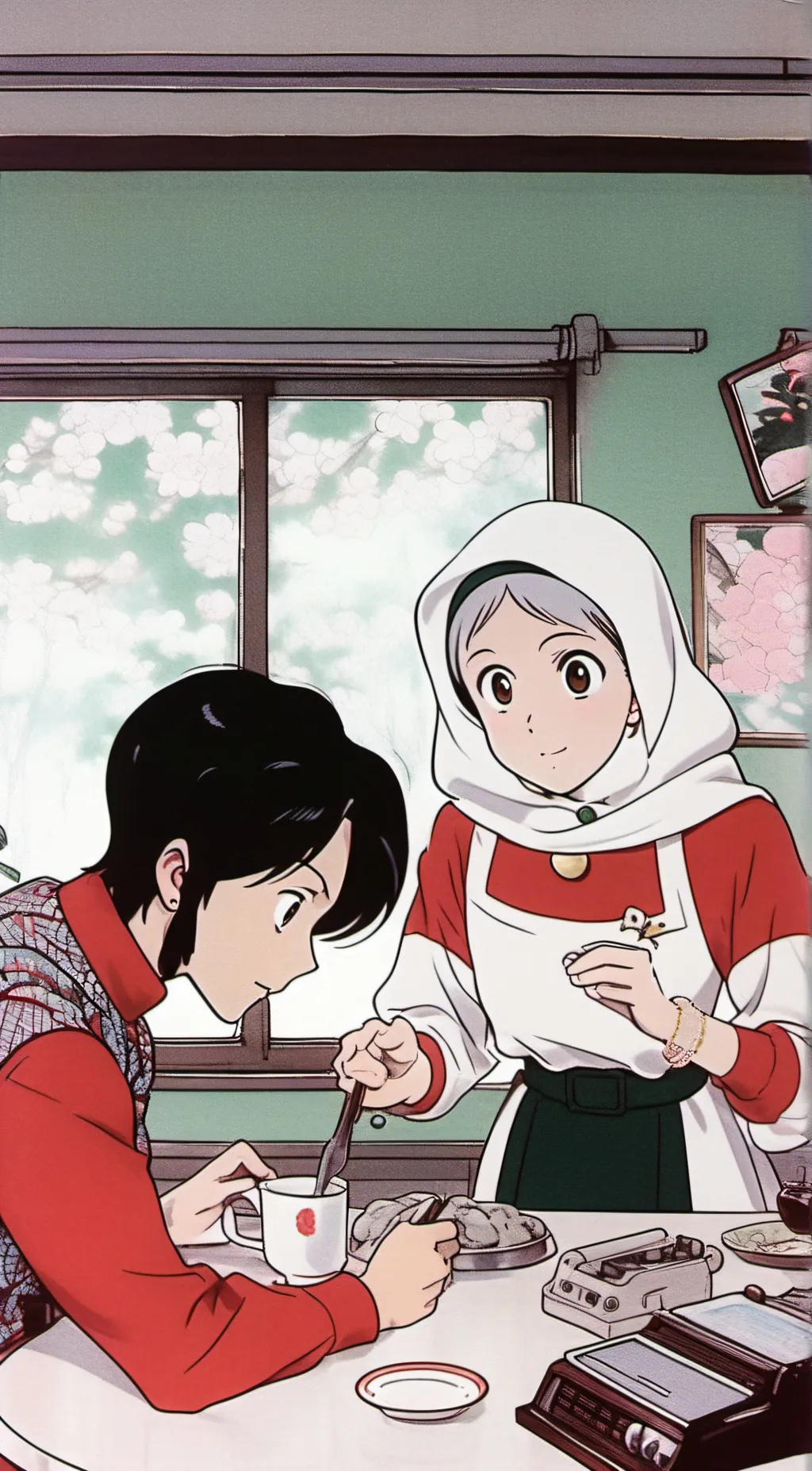 ai character: Mha background