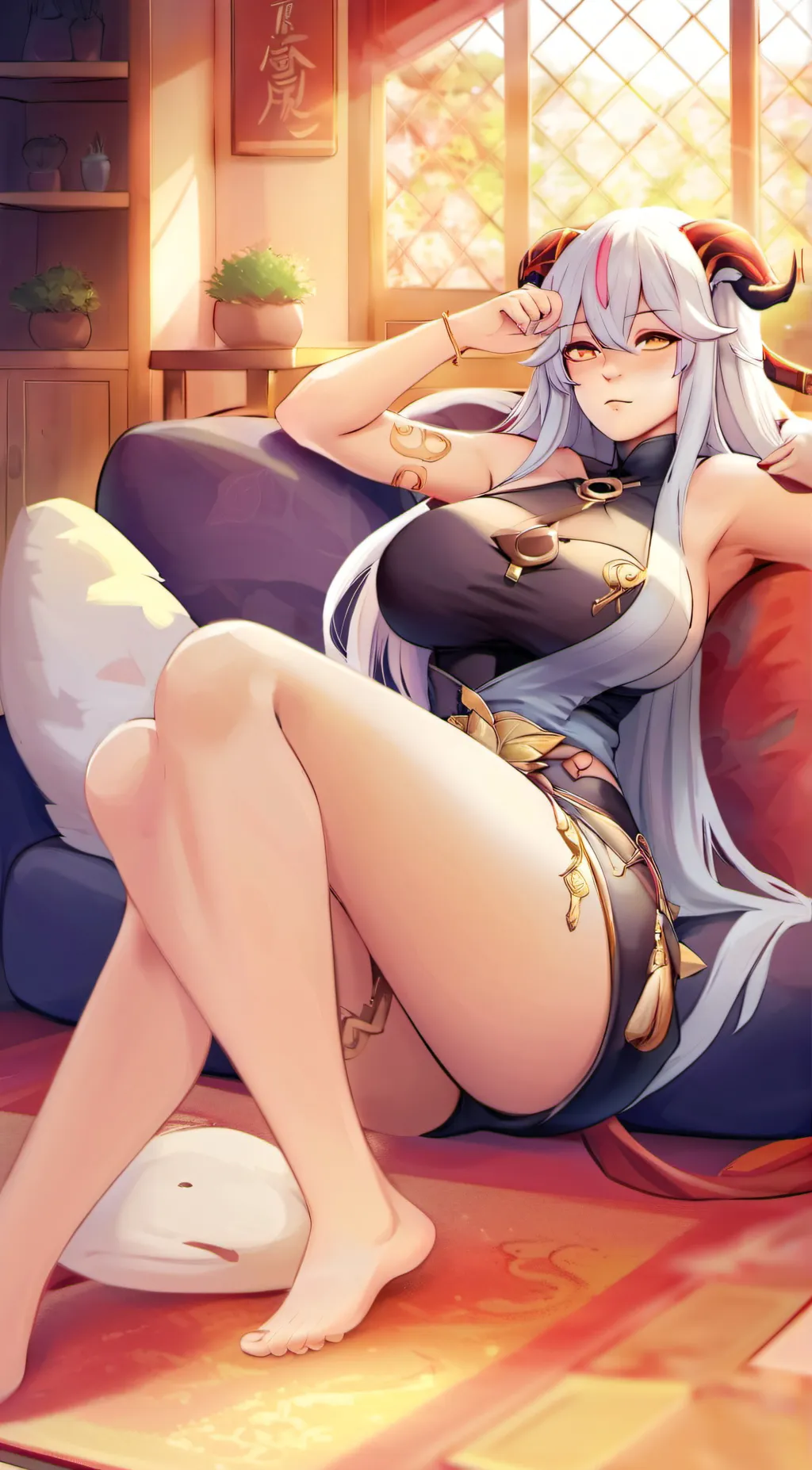 ai character: Sasha background