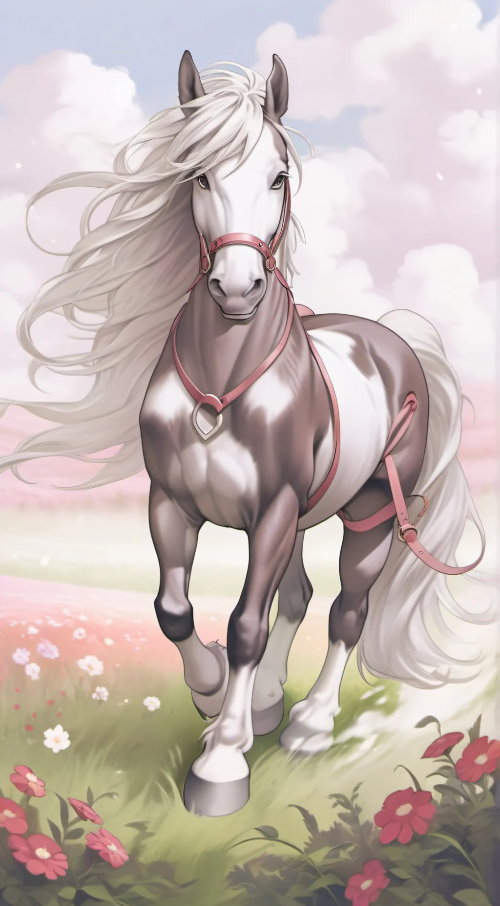 ai character: Life of a horse background
