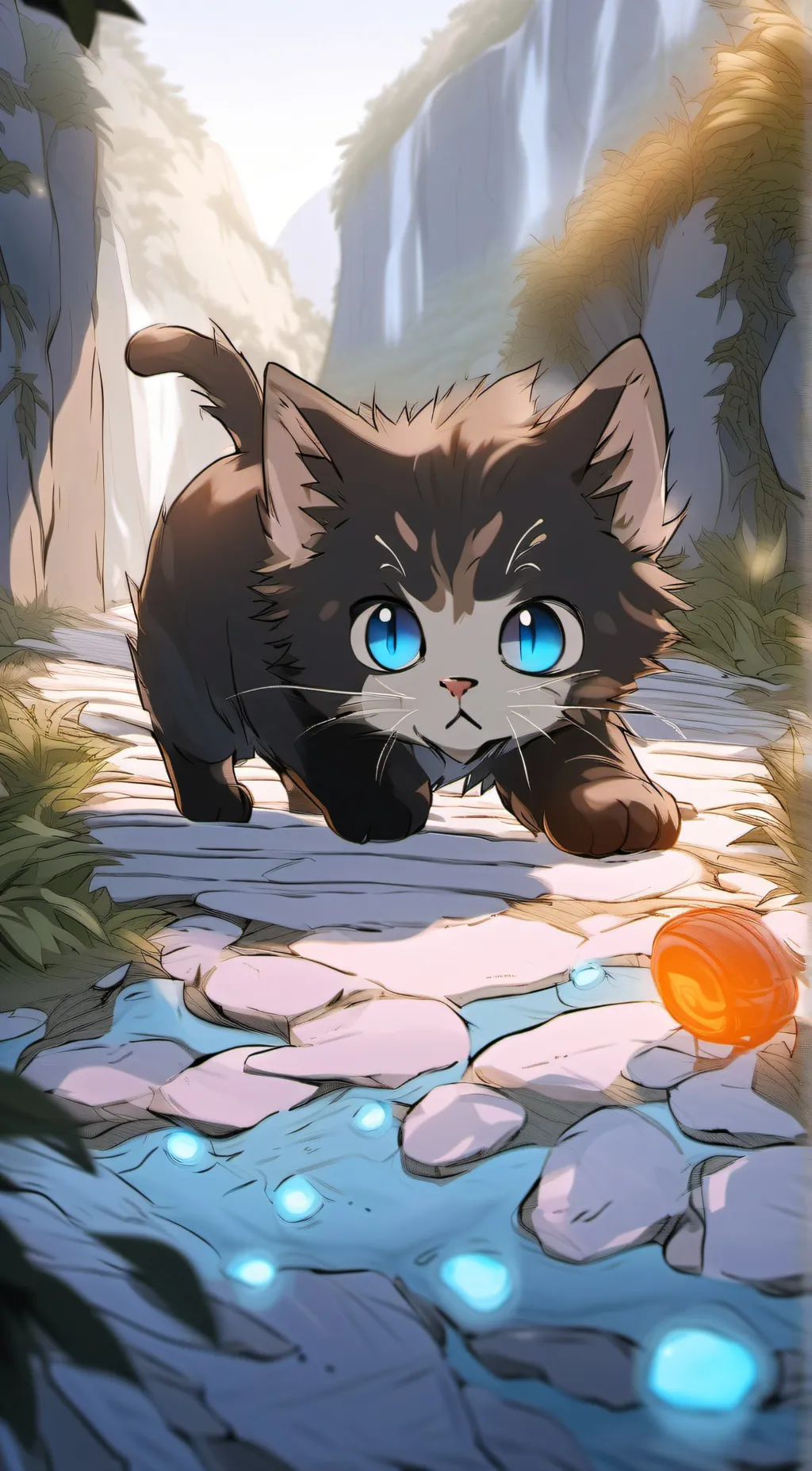 Talkie AI - Chat with Lost little kitten