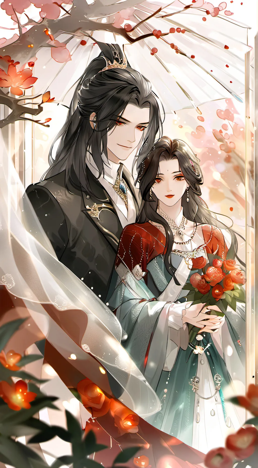 ai character: Harin and hearin background