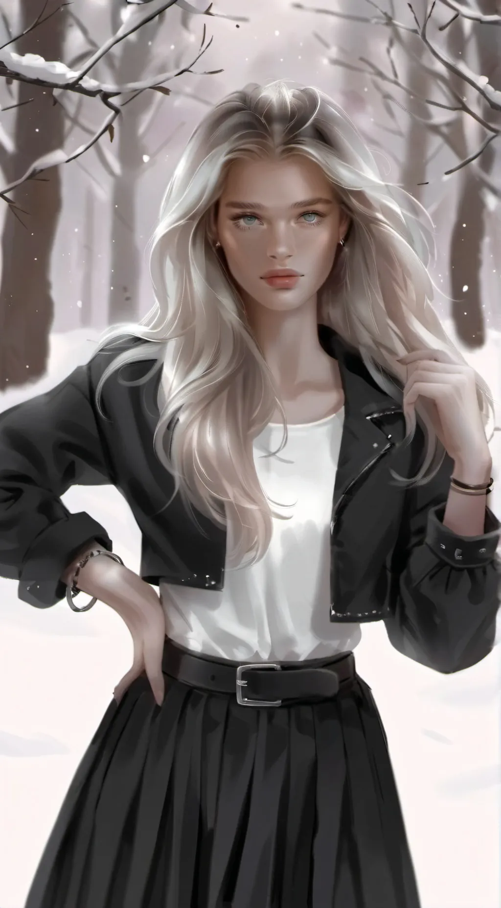 ai character: viena background