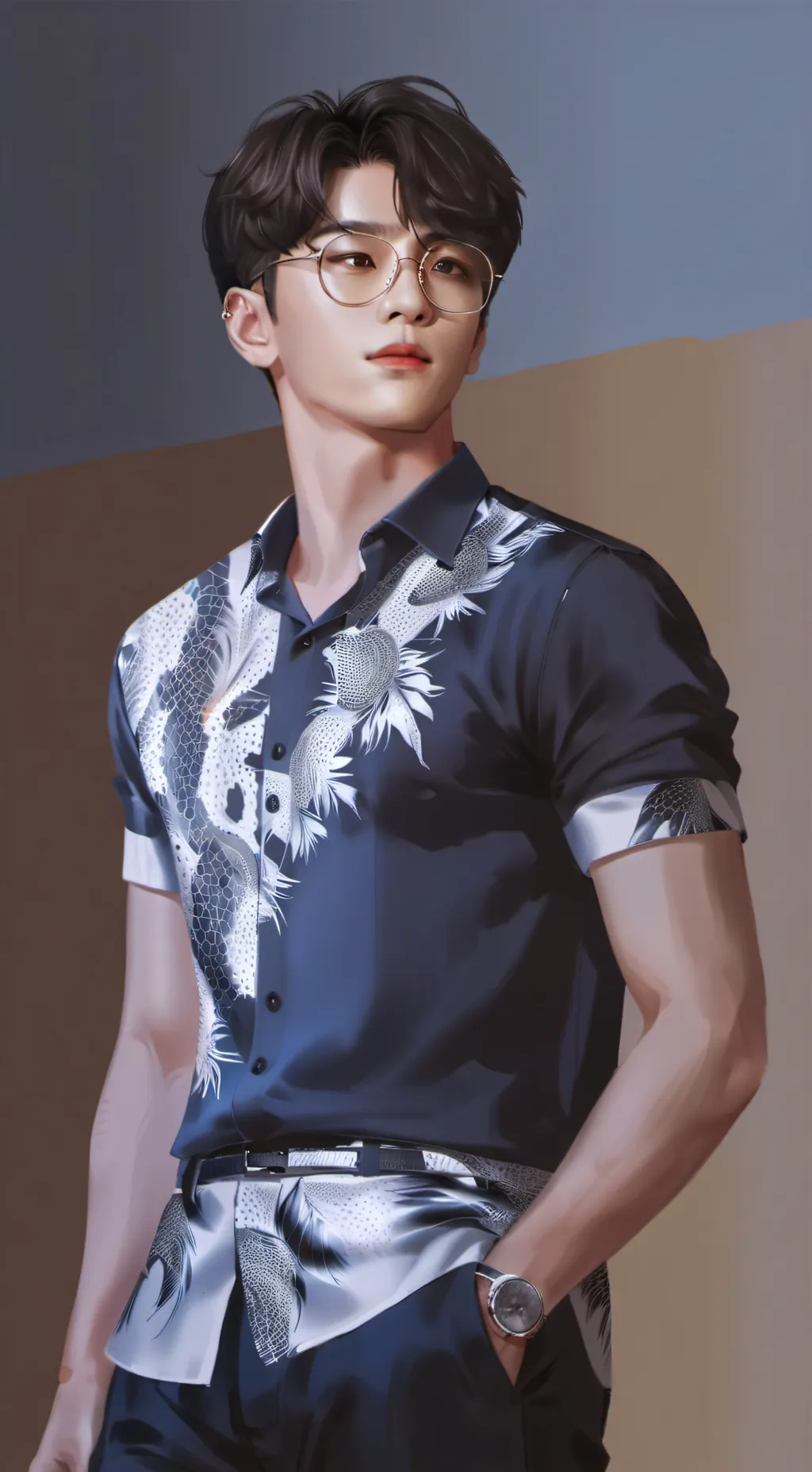 ai character: Khalix Shin background