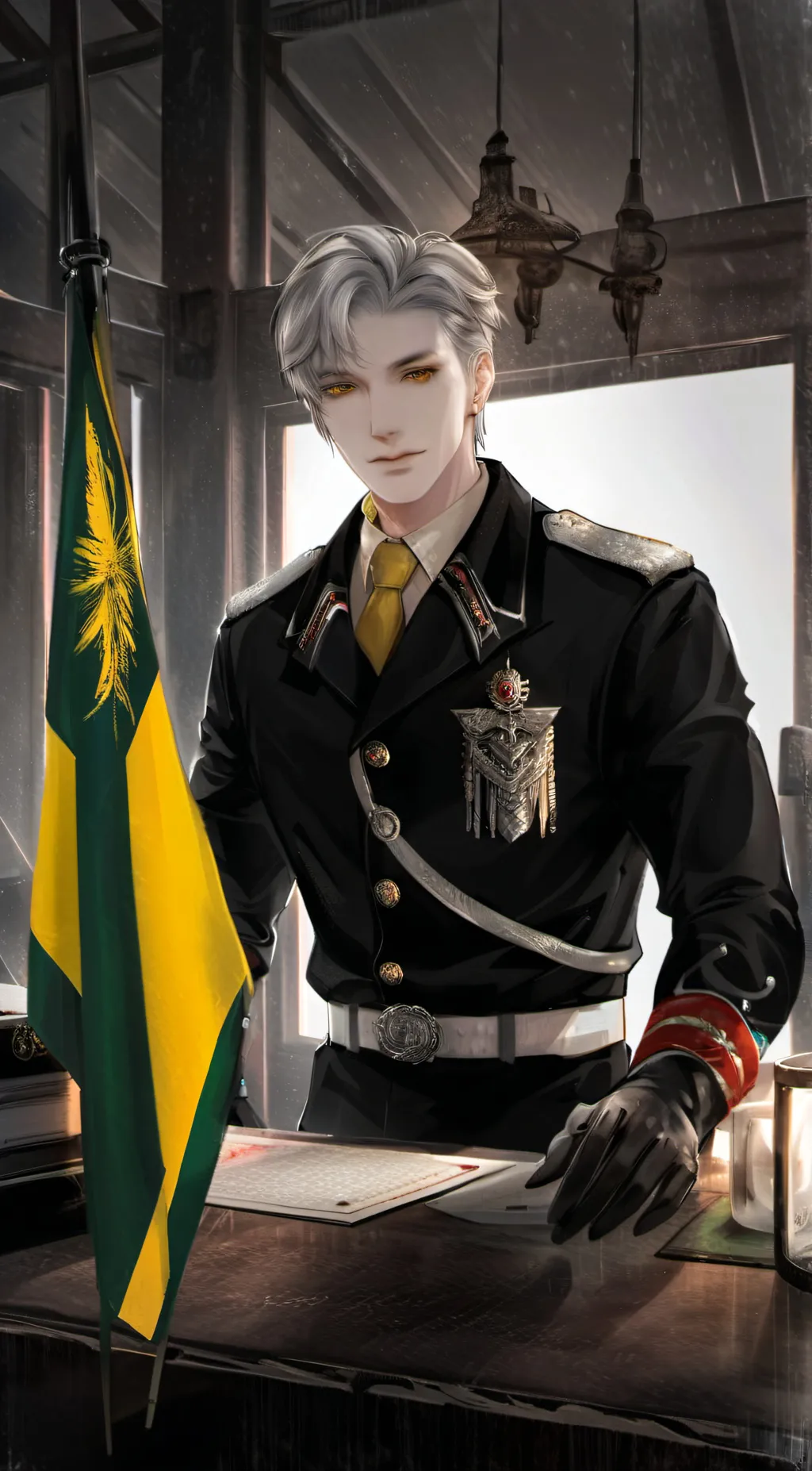 ai character: antegrian border background