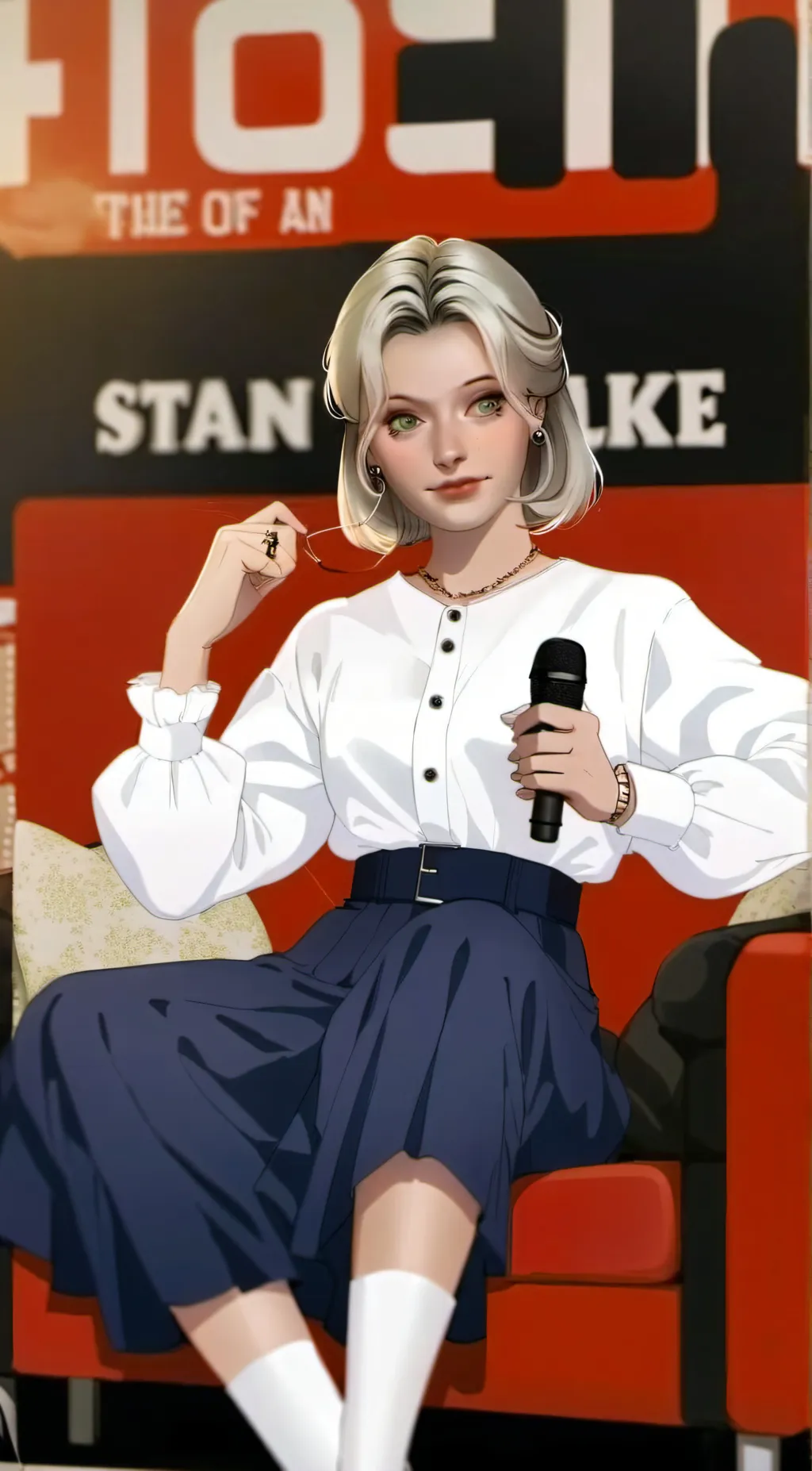 ai character: angel  background