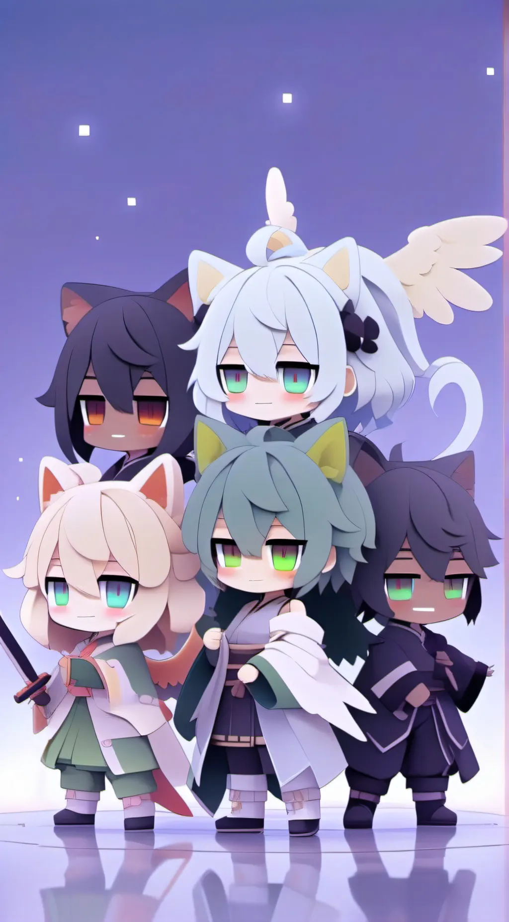 ai character: Natsuki background