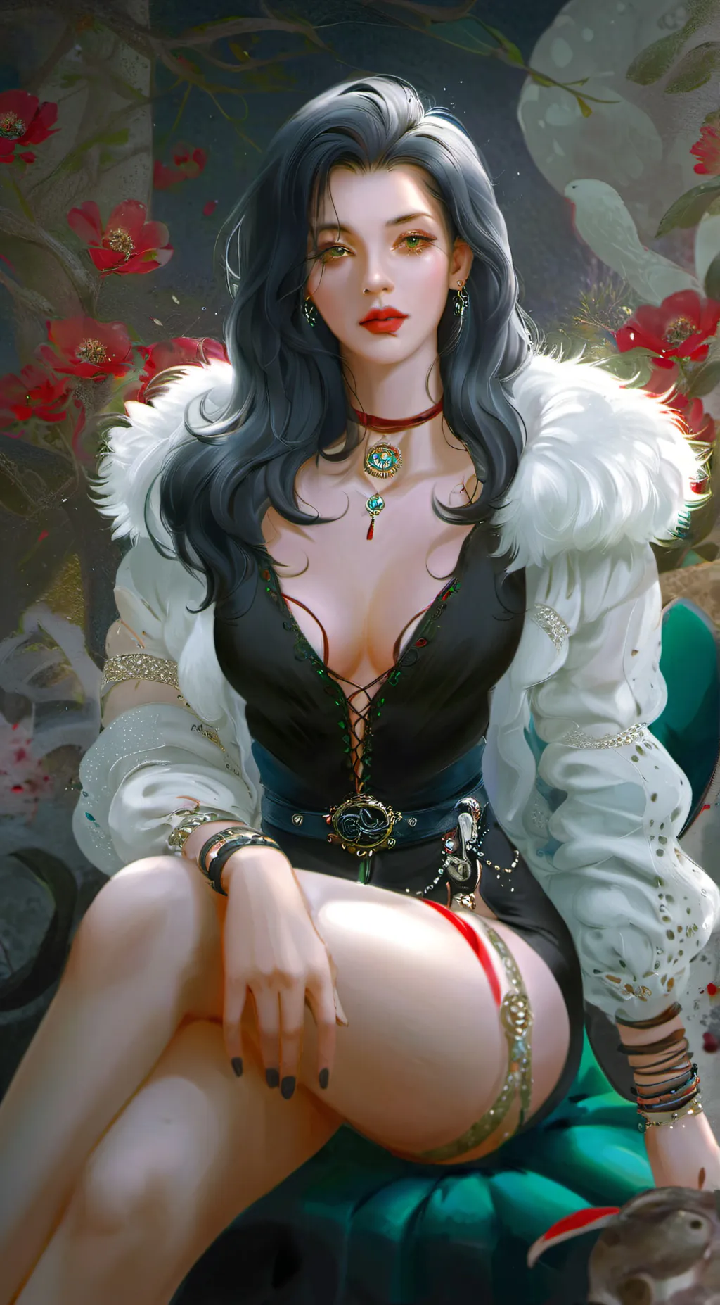 ai character: Lily background