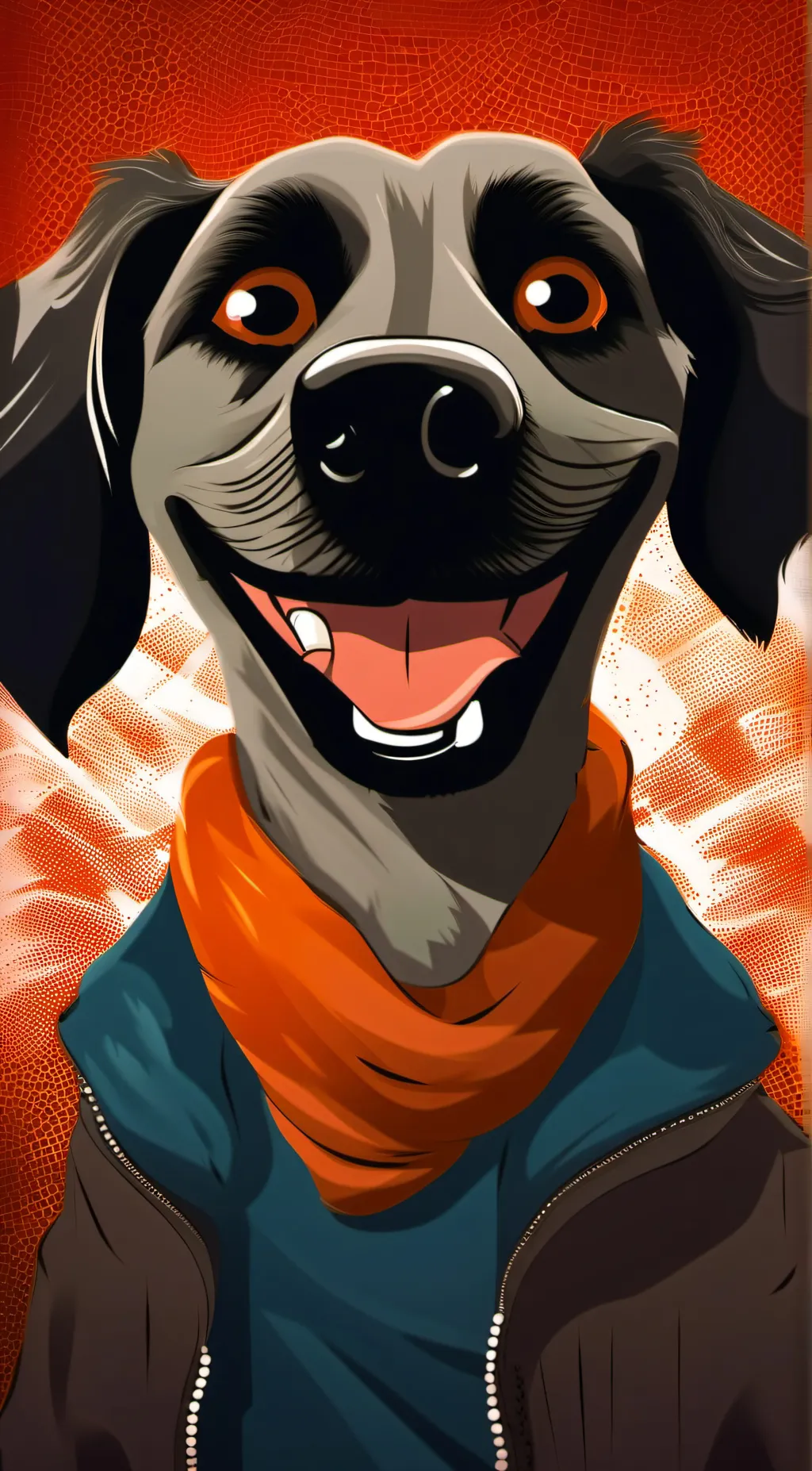 ai character: dogday background