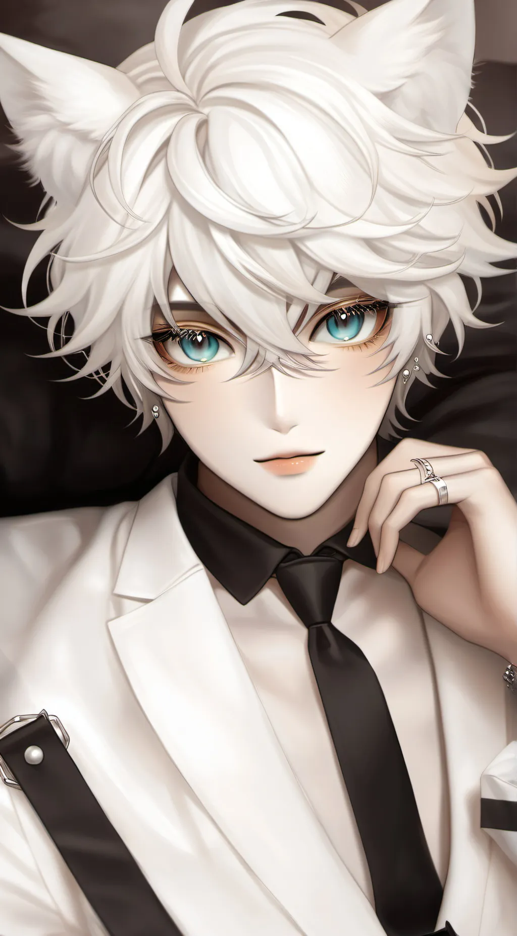 ai character: cat background