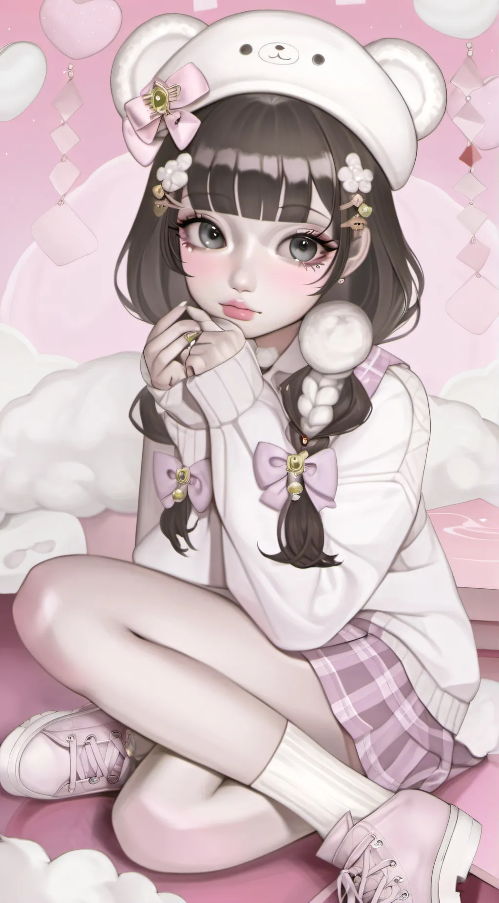 ai character: RIRIMIKA!! ♡ background