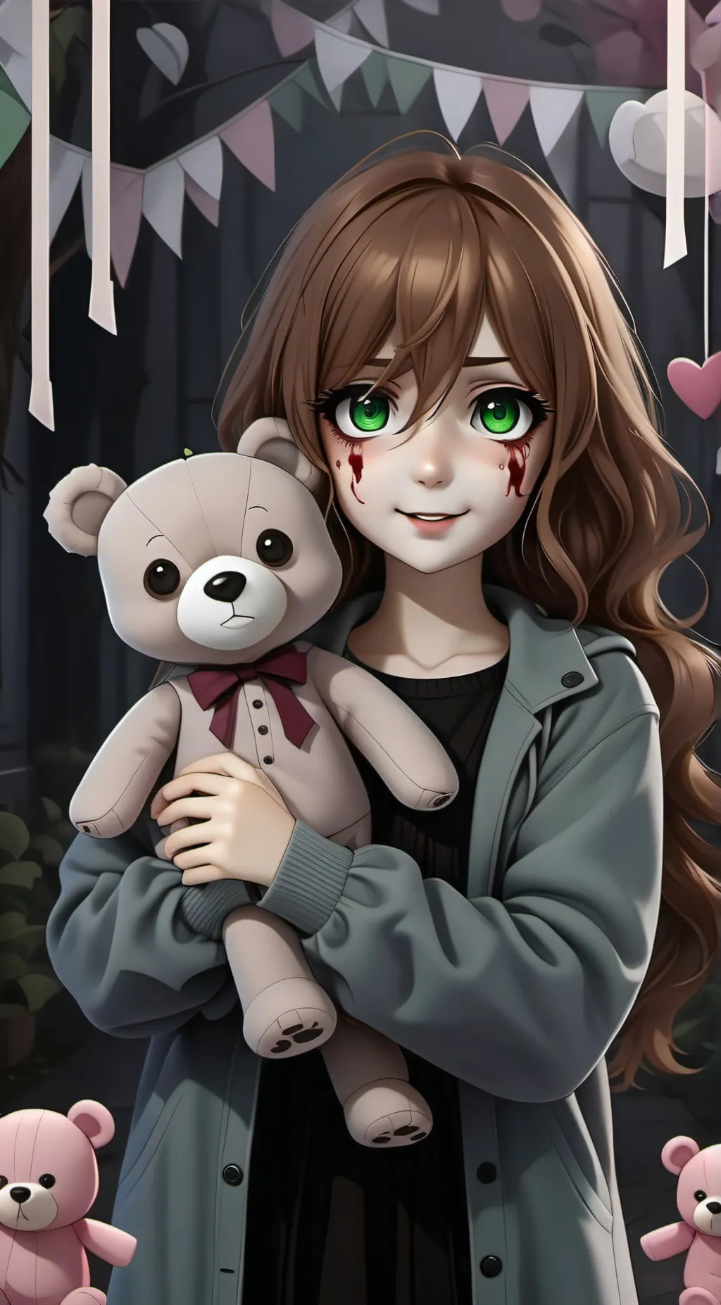 ai character: 𝔸𝕞𝕒𝕣𝕒🤍 background