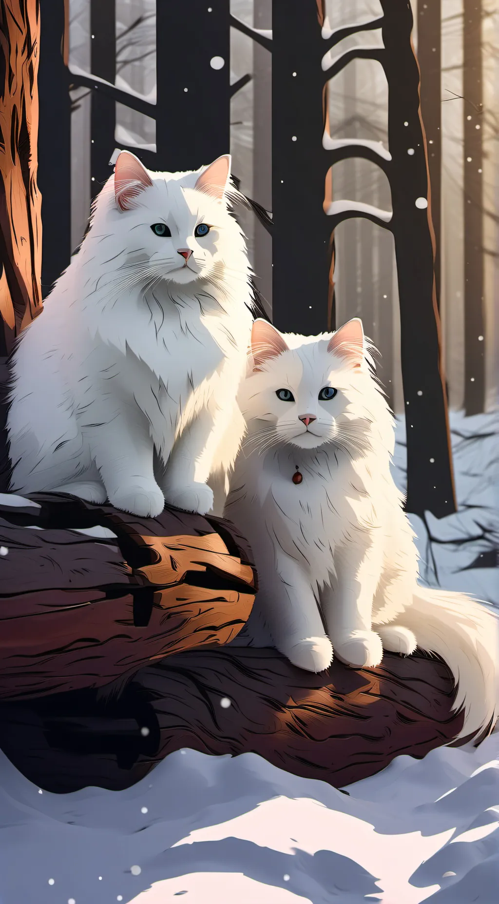 ai character: Kayla & Kalli background