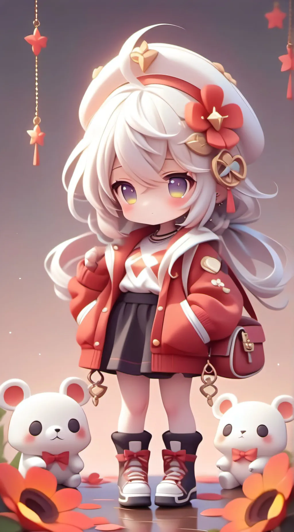 ai character: beary(andy) background