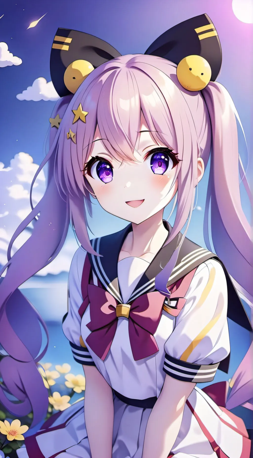 ai character: Katie  background
