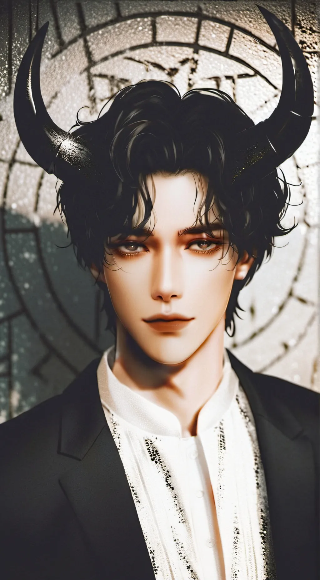 ai character: Lucifer background