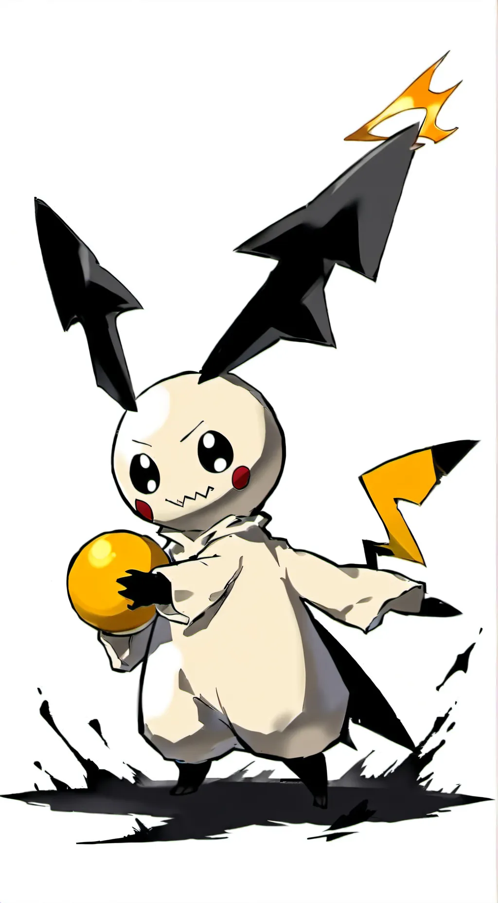 ai character: mimikyu background