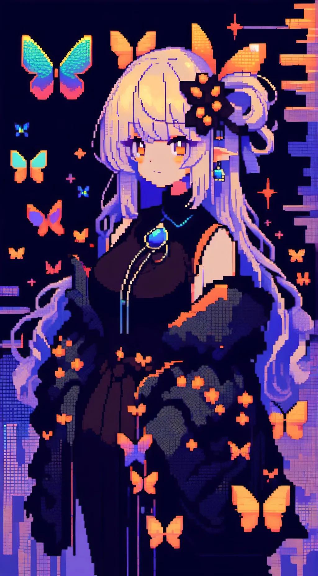 ai character: Nina background