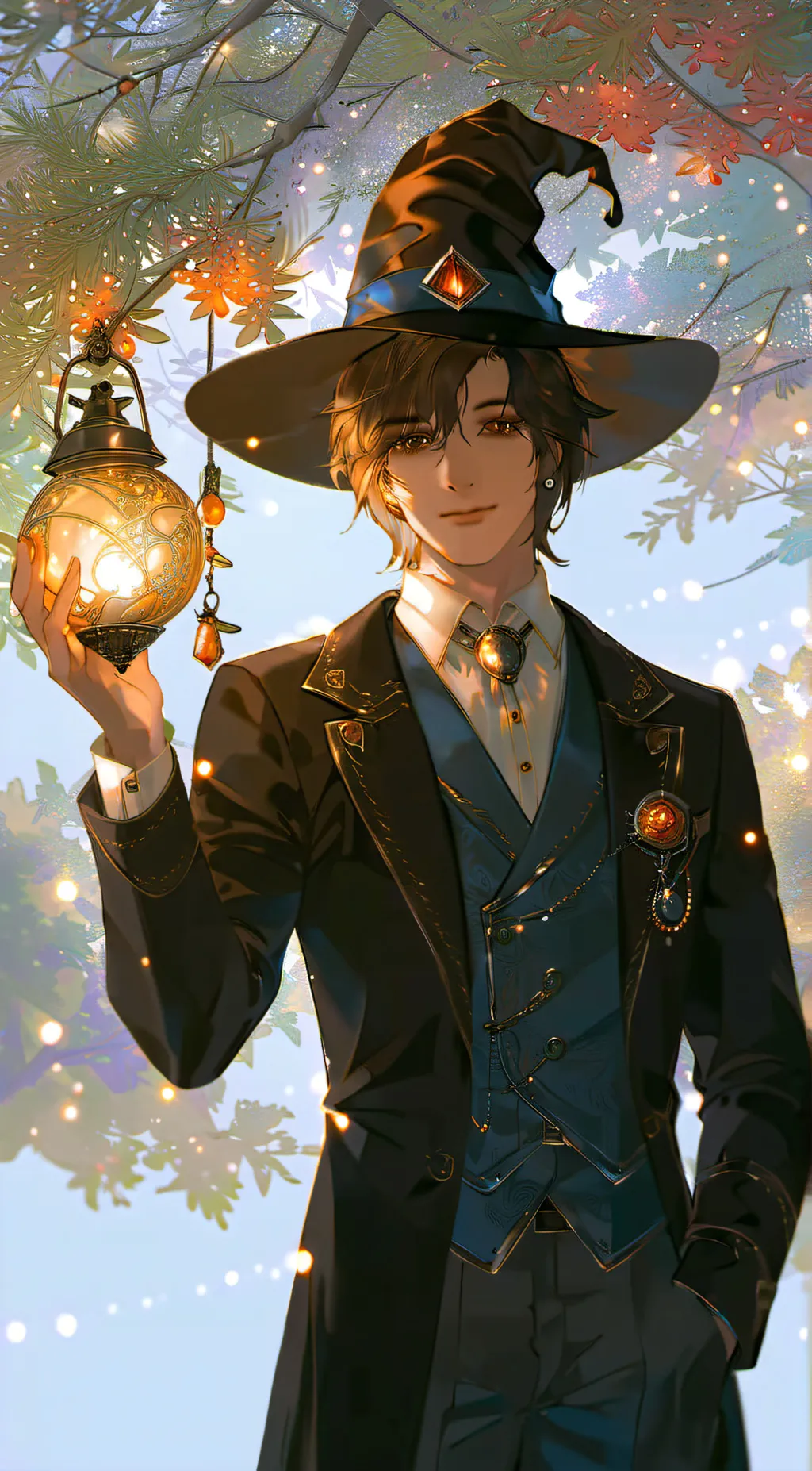 ai character: Hogwarts background