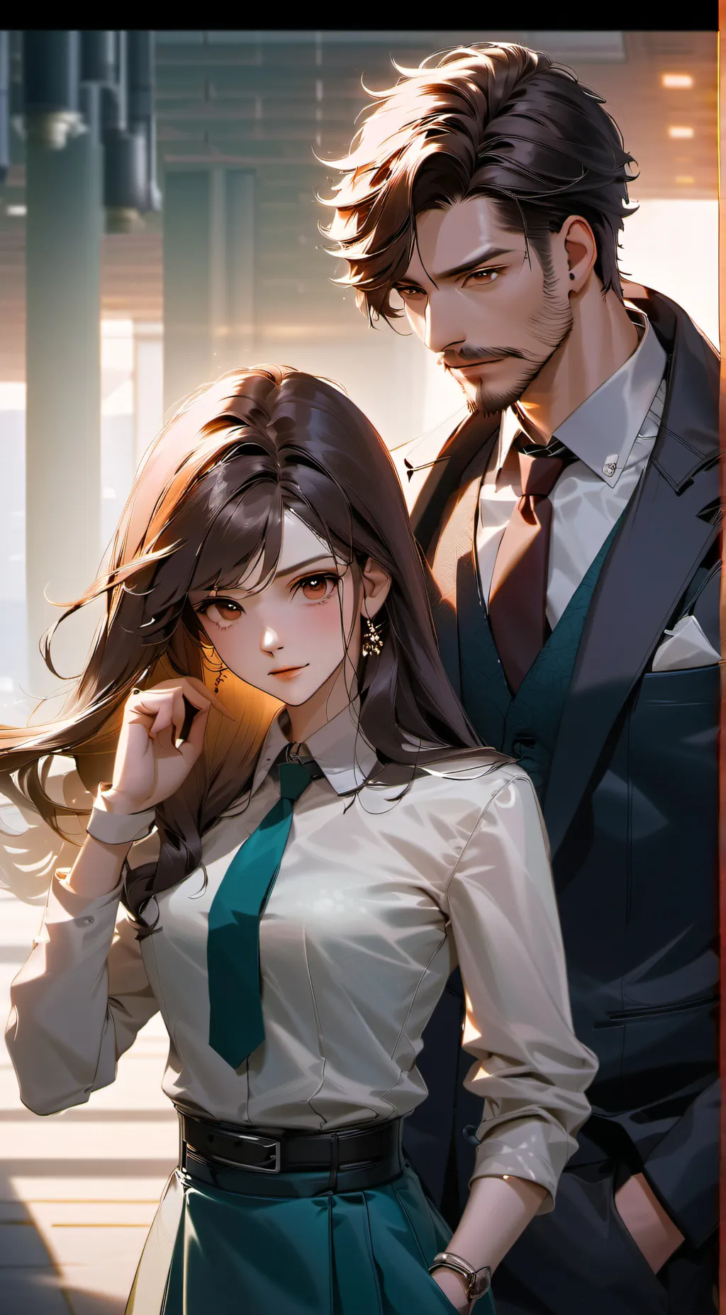 ai character: mother and father background