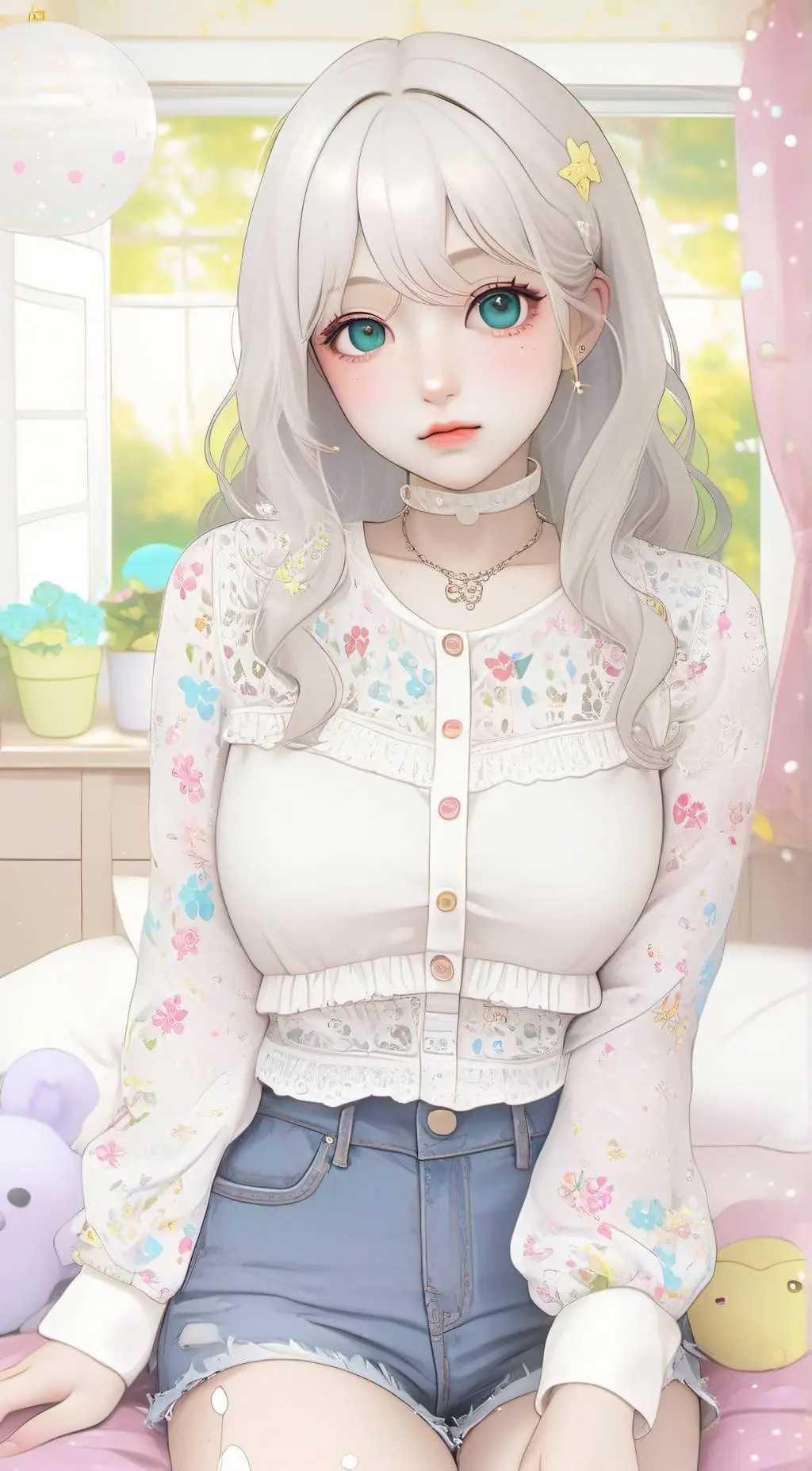 ai character: Luna background