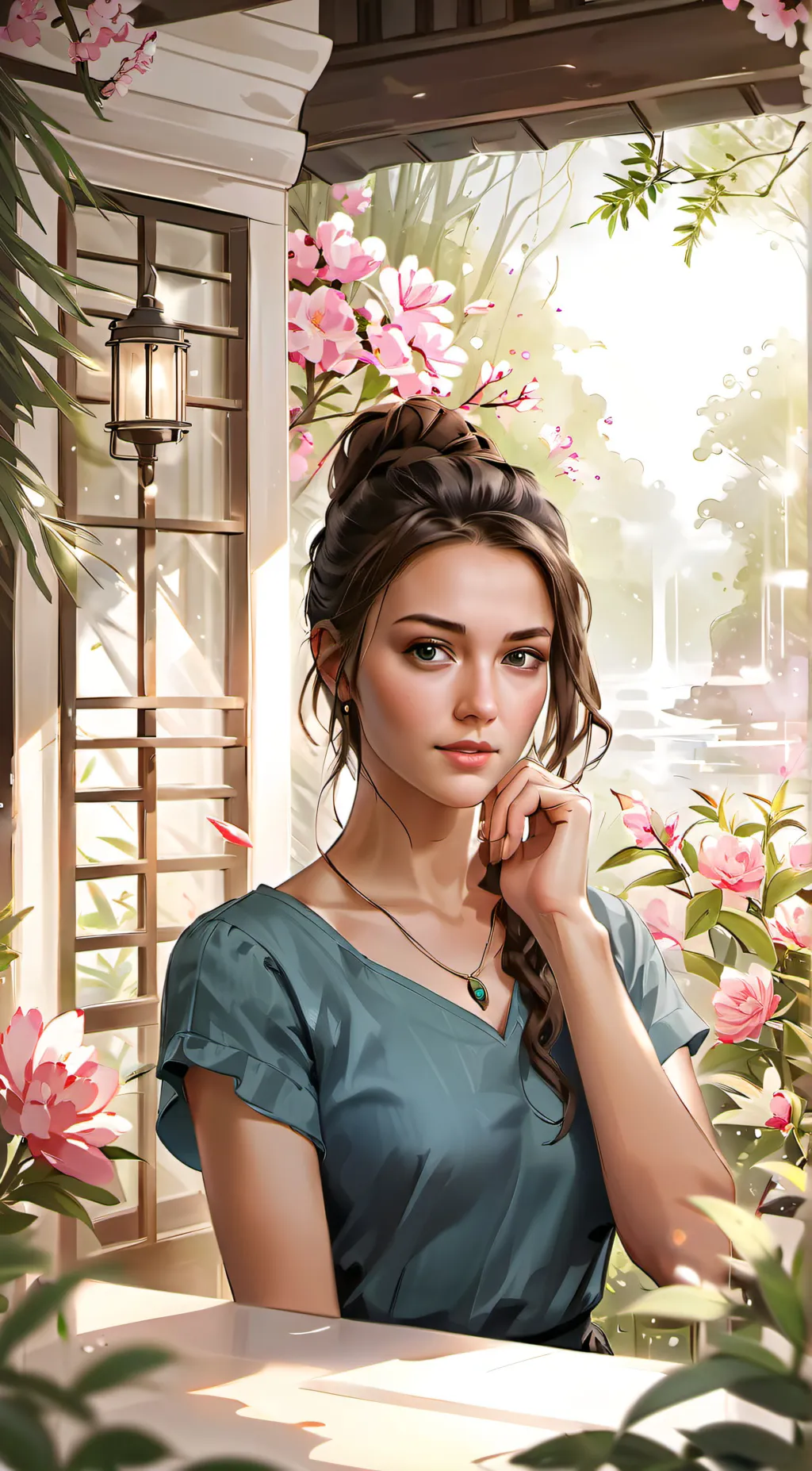 ai character: Amy background